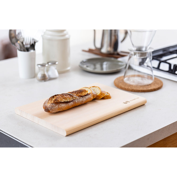 hinoki-to 東濃ひのき軽量まな板 ソフトエッジ L