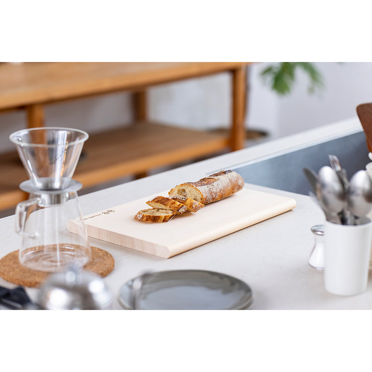 hinoki-to 東濃ひのき軽量まな板 ソフトエッジ L