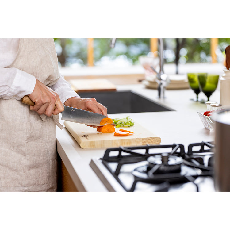 hinoki-to 東濃ひのき軽量まな板 ソフトエッジ L