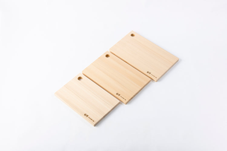 hinoki-to 東濃ひのき軽量まな板 穴あき S