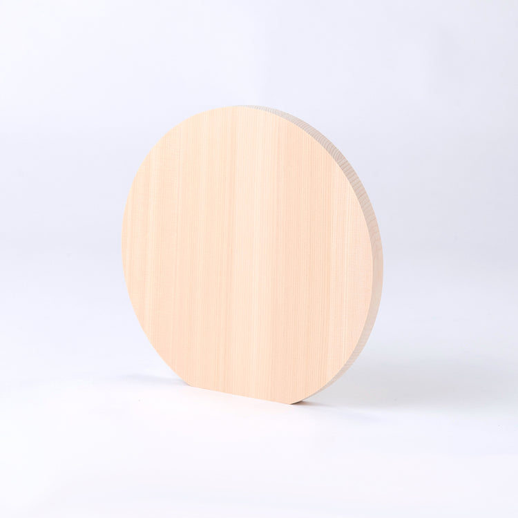 東濃ひのきの丸まな板 M