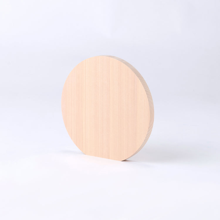 東濃ひのきの丸まな板 S