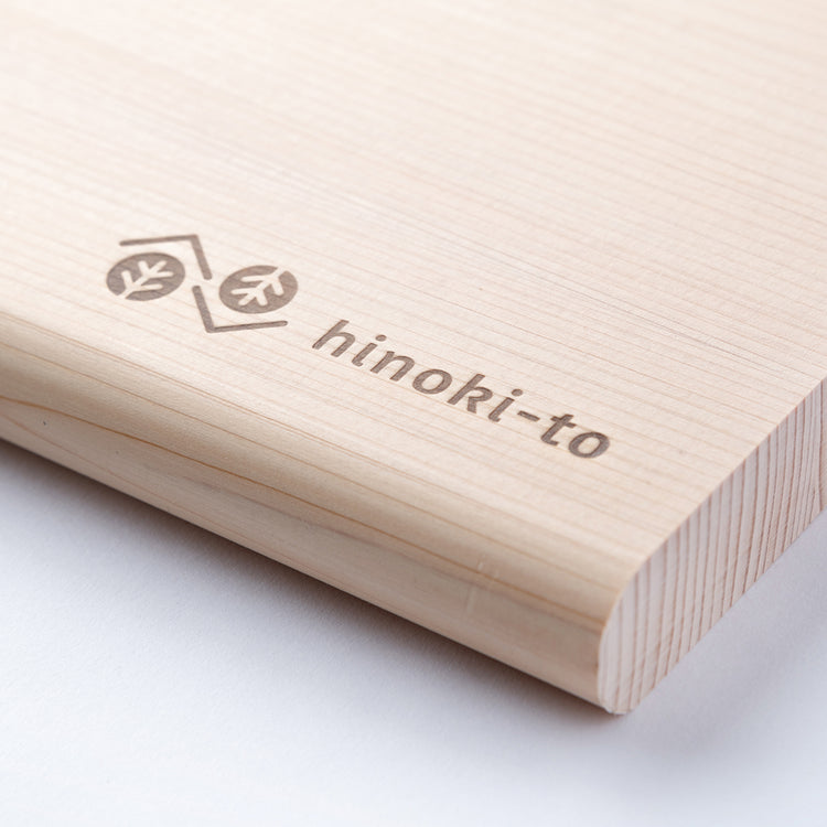 hinoki-to 東濃ひのき軽量まな板 ソフトエッジ L