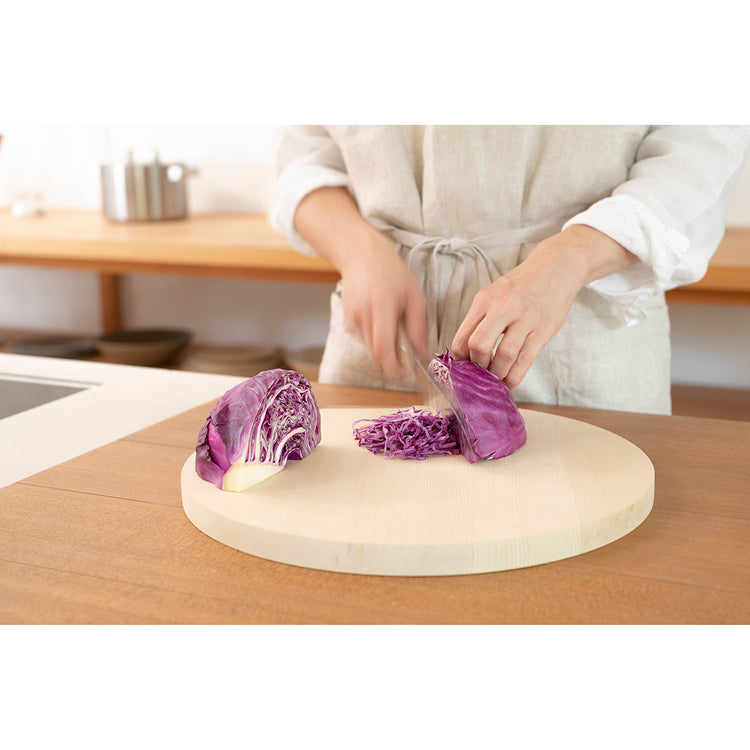 青森ひばの丸まな板