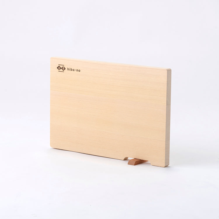 青森ひばのまな板スタンド付き