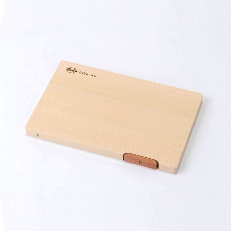 青森ひばのまな板スタンド付き