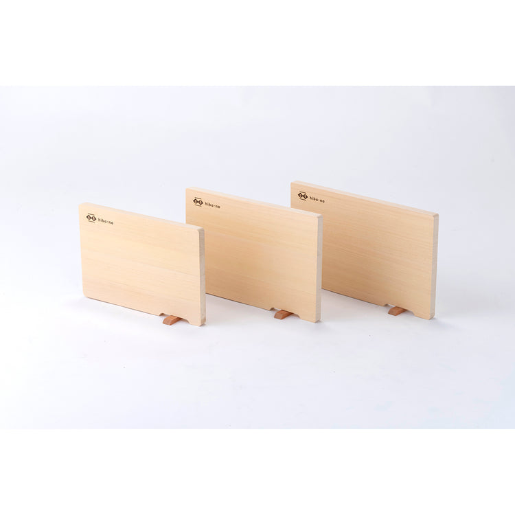 青森ひばのまな板スタンド付き