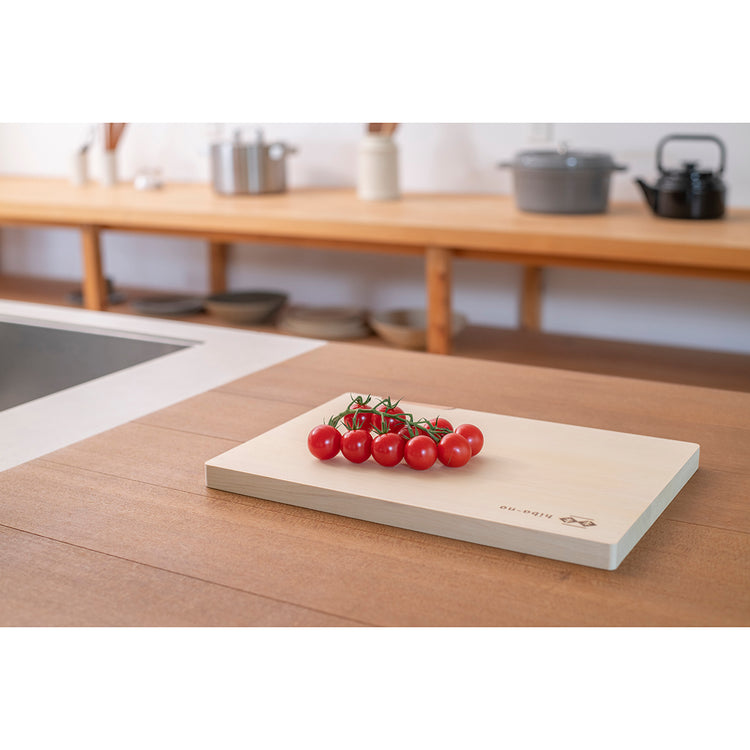 青森ひばのまな板スタンド付き