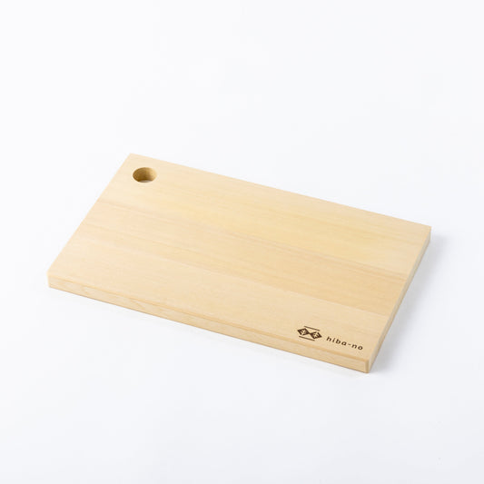 hiba-no 青森ひばの軽量まな板　穴あき　L　