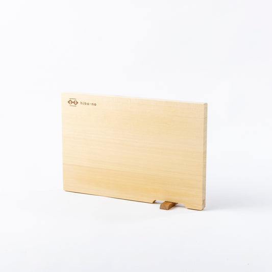 hiba-no 青森ひばの軽量まな板　スタンド付き　M