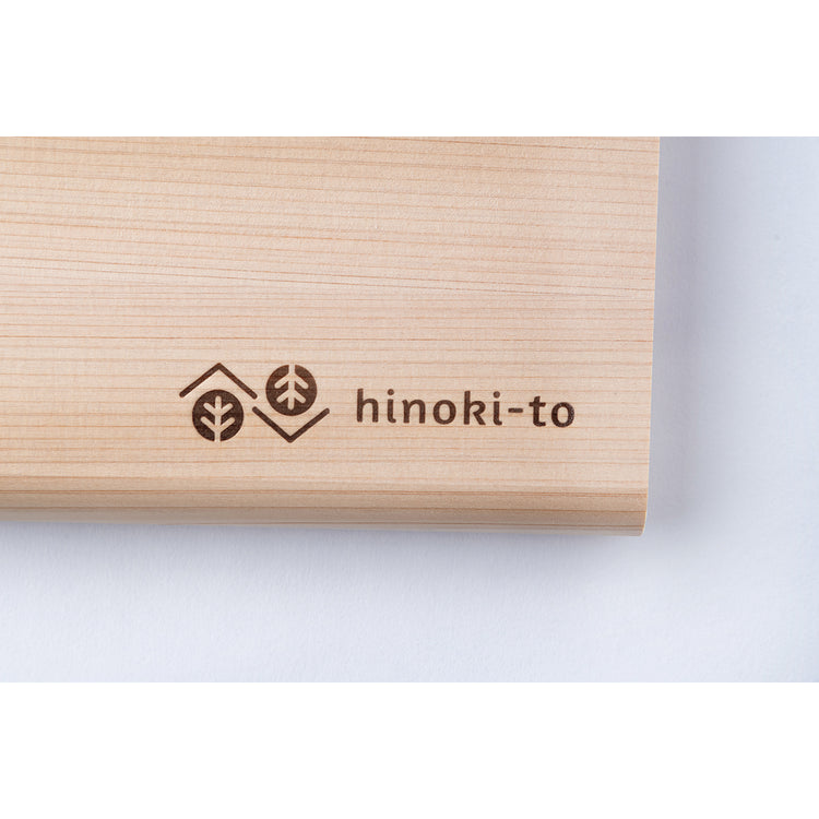 hinoki-to 東濃ひのき軽量まな板　ソフトエッジ　L